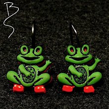 Náušnice - Crazy frogs - 8739