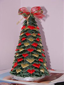 Dekorácie - vianočné patchworkové ozdoby- stromček - 892935